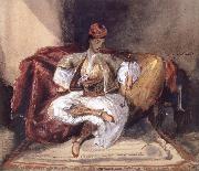 Eugene Delacroix Seated Turk Smoking china oil painting reproduction